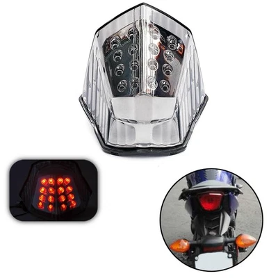 Rear Tail Light Integrated Turn Signals New For Yamaha XJ6 FZ6R 2009-2013 - Image 1 of 4
