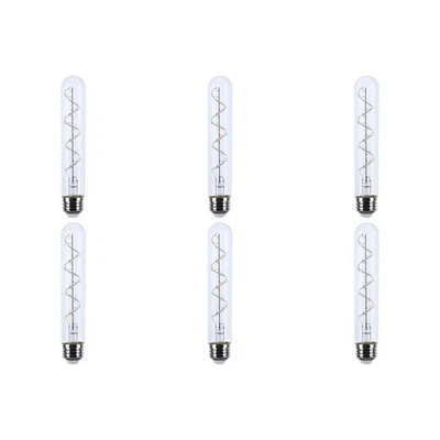 SATCO 6 Watt LED - Flex Gray Coil - T9 - 2700K - 120 Volt - 6PK - Image 1 of 4