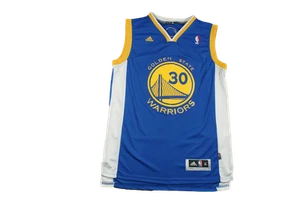 Maillot basket vintage Warriors Golden State N°30 Curry NBA - Imagen 1 de 5