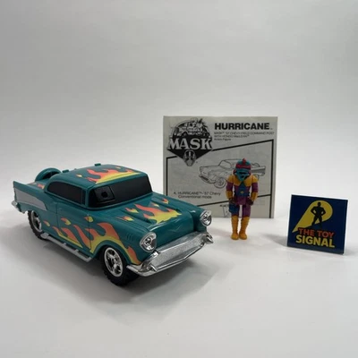MASCARILLA M.A.S.K. Chevy Hondo Maclean 1986 Kenner Hurricane '57 100 % completo Foto 1 de 4