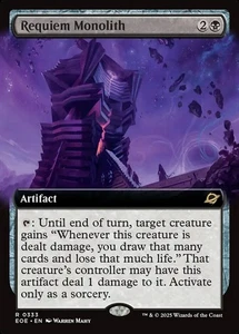 MTG Requiem Monolith 333 Rare Extended Art Edge of Eternities - Picture 1 of 1