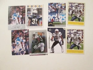 Football Lot of 28 Antonio Cromartie San Diego Chargers w/rookies & premiums - Picture 1 of 2