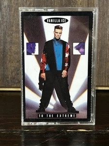 VTG Vanilla Ice To The Extreme Cassette Tape Lot 90's Cool As Ice Ice Ice Baby - Picture 1 of 24