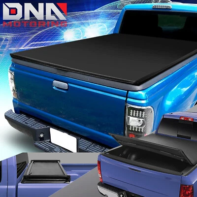 PARA FORD RANGER 1993-2004 6' FLARESIDE TRIPLE PLEGABLE TECHO BLANDO MALETERO PLATAFORMA CUBIERTA TONEL Foto 1 de 4