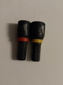 2x neue Milwaukee Shockwave 1 1/4" magnetische Mutterndreher - 1/4" 5/16" - Bild 1 von 1