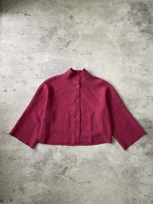 Oska Jacket  Purple Sz 2 Mossemar Virgin Boiled Wool - Image 1 of 4