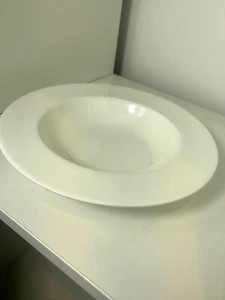 HOTEL COLLECTION SUPPEN-/MÜSLISCHALE MIT UMRANDUNG WEISS - Bild 1 von 5