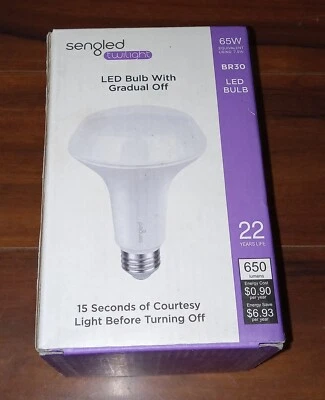 Sengled BR30 LED Light Bulbs, Soft White LED Bulb, 2700K BR30 Light Bulbs, 65W - Image 1 of 3