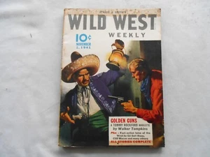 WILD WEST WEEKLY-NOVEMBER 1, 1941~WESTERN PULP~STREET & SMITH - Picture 1 of 4