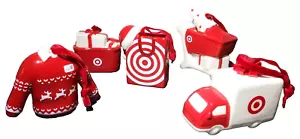 Wondershop Target Holiday Weihnachtsschmuck Set Red Bullseye Einkaufswagen Set - Bild 1 von 14