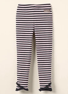 Girls Matilda Jane Heart to Heart Addy Striped Halloween Leggings Size 12 NWT - Picture 1 of 1