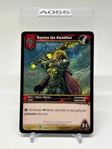 World of Warcraft TCG Kaniya the Steadfast - Fields of Honor 14/208 - Picture 1 of 2