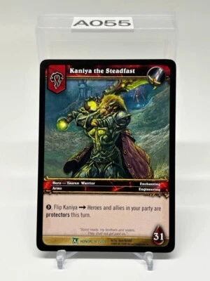World of Warcraft TCG Kaniya the Steadfast - Fields of Honor 14/208 - Image 1 of 2