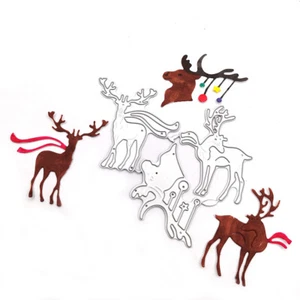 Christmas Art Metal Cutting Dies Die Cut Stencil Embossing for DIY Scrapbooking - Bild 1 von 100