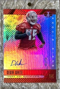 2019 PANINI ILLUSIONS GOLD AUTO /10 DEVIN WHITE RC - Picture 1 of 4