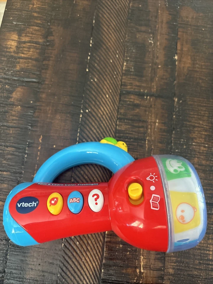 VTech Spin and Learn Color Flashlight Learning Toy Red - Image 1 of 2