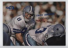 1996 Topps Stadium Club Photo Gallery Troy Aikman #PG12 HOF