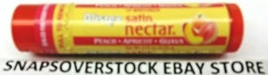 BLISTEX SATIN NECTAR PEACH-APRICOT-GUAVA FLAVORED LIP BALM 0.15 OZ. ENVÍO GRATIS - Imagen 1 de 2