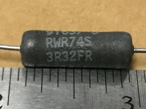 (1 PC)  DALE  RWR74S3R32FR  Wirewound Resistor  3.32 OHM 5W 1% - Picture 1 of 2
