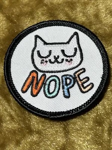 Parche NOPE 2 pulgadas de diámetro ENVÍO GRATUITO - Imagen 1 de 2