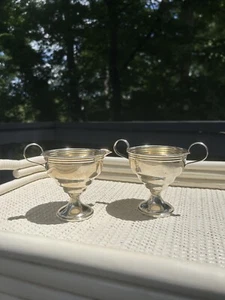 Elegant Mid-Century Sterling Silver | 1940s Design | No Monogram | 248g Weight - Picture 1 of 7
