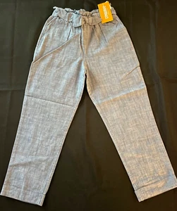 GYMBOREE Blue Chambray Pull on Pants NWT Girls 6 - Picture 1 of 1