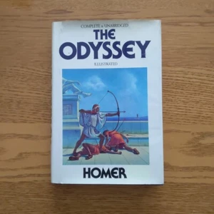 The Odyssey Illustrated Complete & Unabridged Hardcover 1982 - Picture 1 of 13