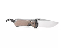 Chris Reeve Knives Large Sebenza 31 Natural Micarta MagnaCut LEFT HAND L31-1213 - Picture 1 of 2
