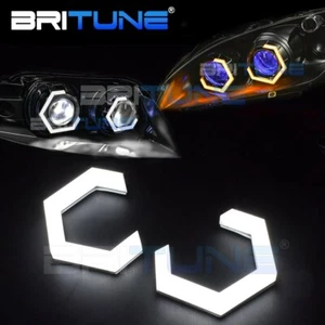 Angel Eyes Tuning Hex Halo Rings Switchback LED DRL Cotton Light Car Accessories - Picture 1 of 14
