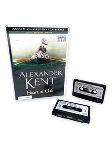 Heart of Oak - Alexander Kent - Unabridged Audiobook - 8 Cassette Tapes BBC - Picture 1 of 10