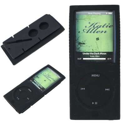 Silicone Protective Case for iPod Nano 4th Gen - Cable and earphone management - Image 1 of 3
