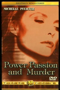 POWER PASSION AND MURDER DVD Starring Michelle Pfeiffer - Imagen 1 de 2