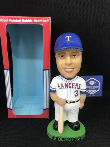 Alex Rodriguez Texas Rangers 2001 Bobble Dobbles Bobblehead SGA ~ FREE Shipping Cover