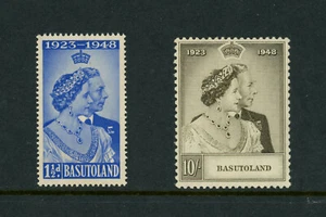 Basutoland Scott # 36-40 VF OG LH British Colony Stamps Cat $52 - Picture 1 of 2