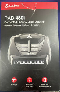 Cobra Rad 480i Laser Radar Detector â€“ Long Range Detection, Bluetooth New