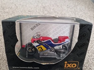 1/24 IXO HONDA NS 500R RANDY MAMOLA 1984 MOTORCYCLE BIKE CLB011 - Picture 1 of 2