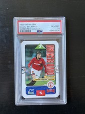 1995-96 Hasbro Subbuteo Squads David Beckham RC Rookie PSA 10 GEM MINT 4936