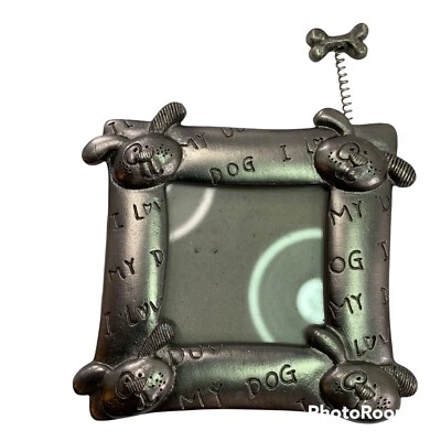 Marco de hierro fundido “I Love My Dog” Foto 1 de 4