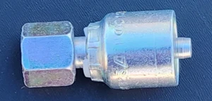 B-0414-FMOL 6.4 mm Hose ID Size and 14x1.5 F Thread Dia x Pitch Metric Female 24 - Picture 1 of 2