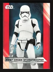 2017 Topps Star Wars The Last Jedi #9 First Order Stormtrooper - Picture 1 of 2