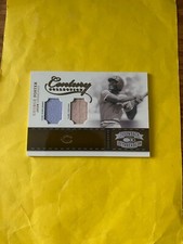 2004 DONRUSS PLAYOFF THROWBACK THREADS GEORGE FOSTER 47/50 # CC-100