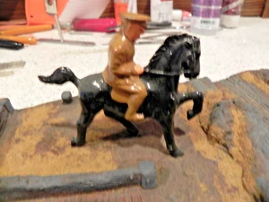 dimestore Spielzeug Soldaten Eccles Barclay 3 Offizier zu Pferd - Bild 1 von 1