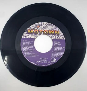 Hello / You Mean More To Me by Lionel Richie 7” 45 rpm Vinyl Record - Picture 1 of 8