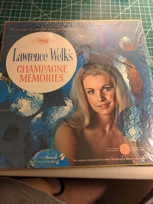 Longines Symphonette Lawrence Welk's Champagne Memories Box Set of 5 LPs 33rpm - Image 1 of 3