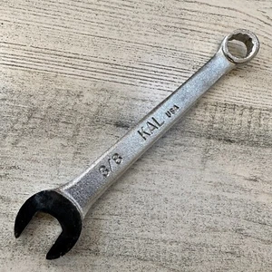 KAL 3/8" SAE Combination Wrench 12 Point Made in USA - Picture 1 of 6