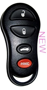 Keyless remote for Stratus Sedan GQ43VT17T clicker control entry replacement - Picture 1 of 2