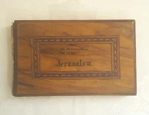 Album 12 Dried Flowers and Landmarks of Israel Mandate Period Olive tree binding - Picture 1 of 8