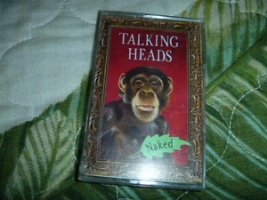 LOT CASSETTE TAPE RARE TALKING HEADS NAKED 80s NEW WAVE ROCK LYRICS BOOKLET - Picture 1 of 6