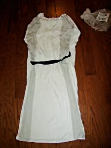 XS 4 6❤️ VICTORIA'S SECRET ❤️SUJETADOR DE ALGODÓN TOP PRECIOSO VESTIDO❤️ BLANCO-GRIS VERANO - Imagen 1 de 4