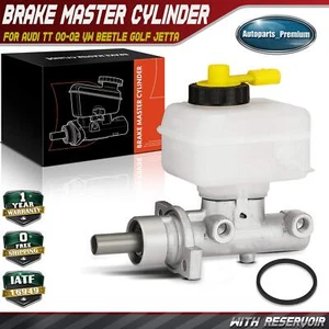 Brake Master Cylinder w/ Reservoir for Audi TT 00-02 VW Beetle Golf Jetta 99-06 - Picture 1 of 8